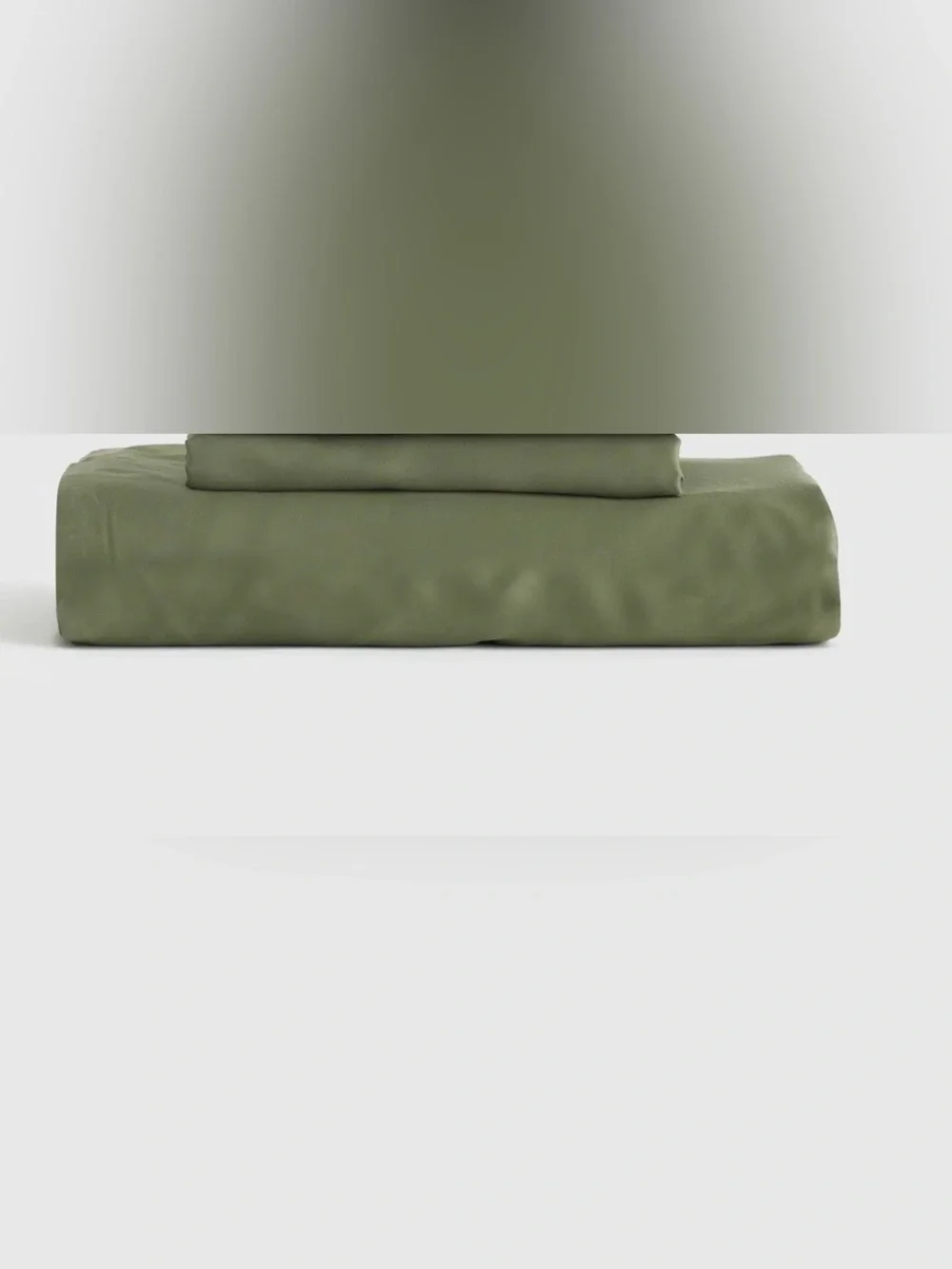 NWT Quince Bamboo Fitted Sheet, Cal King (Olive)